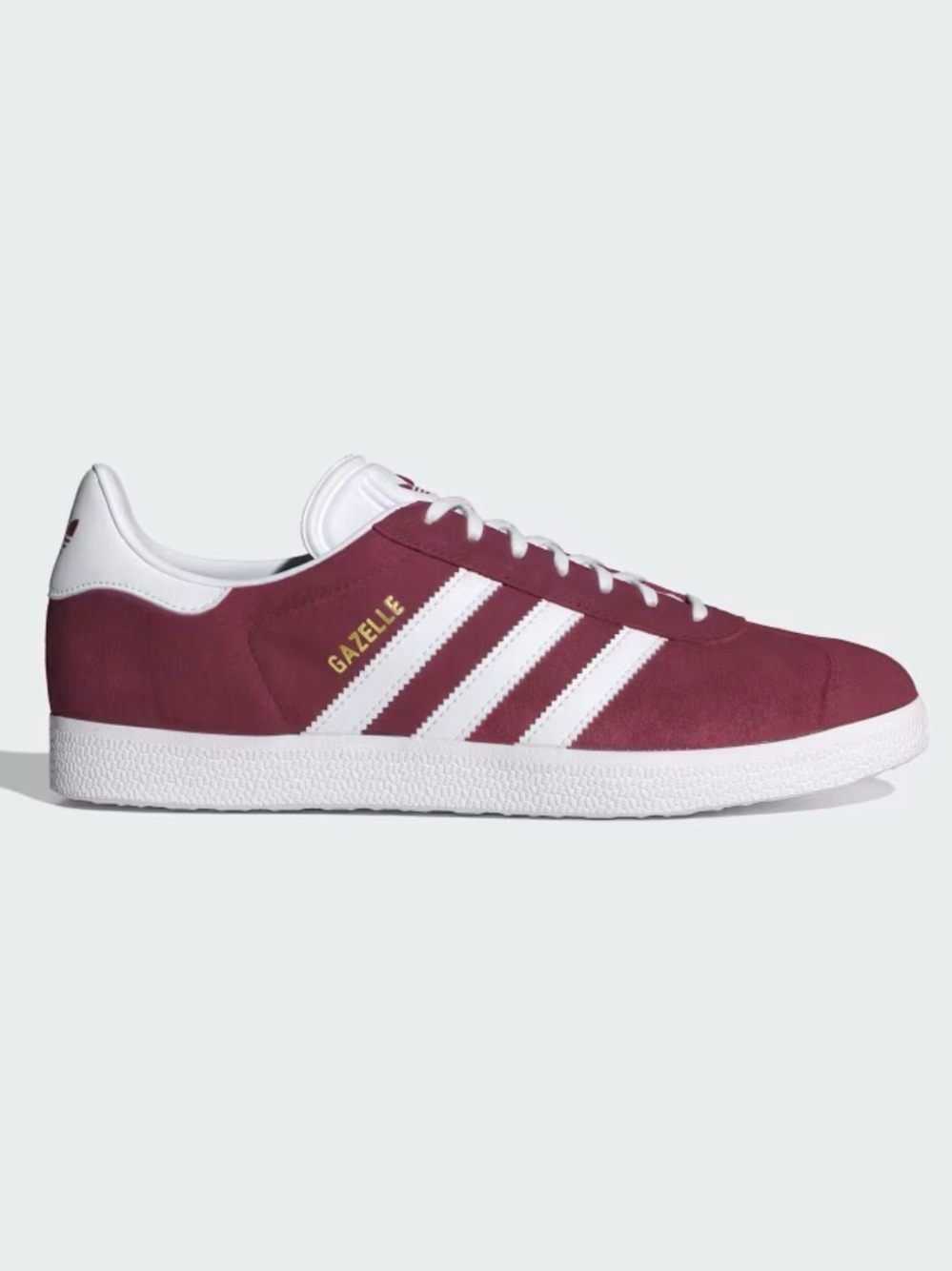 Adidas Gazelle Sneakers - Burgundy/White